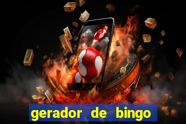 gerador de bingo de palavras